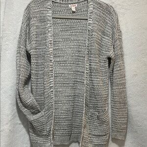 Cat & Jack Heathered Gray Cardigan